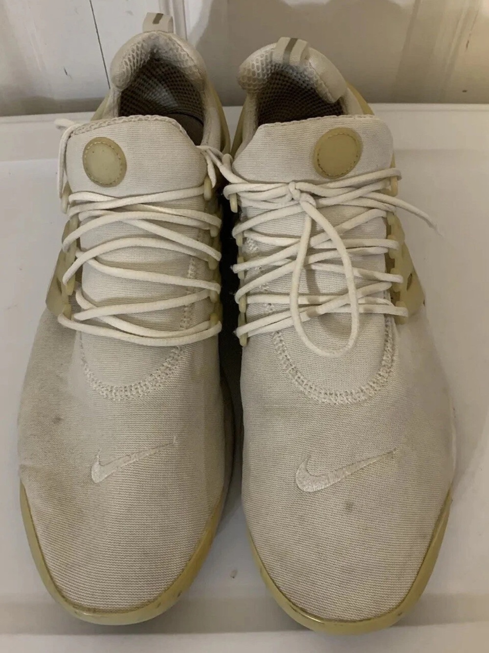 Nike Mens Sz 13 Air Presto White Running Shoes